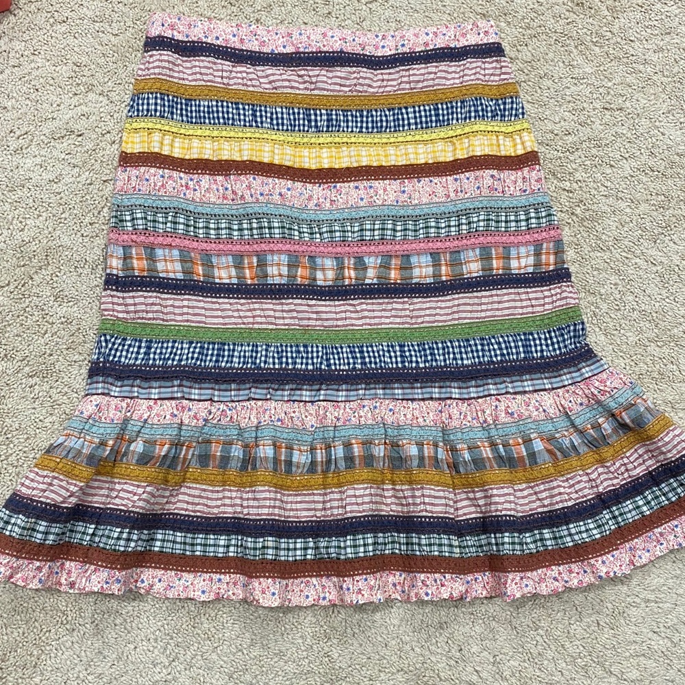 2006 Anthro “Rendezvous Skirt” by Odille - Picture 7 of 15